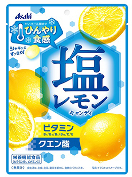 アサヒグループ食品　塩レモンキャンディ